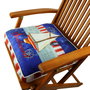 Aberto Design YM1021 Cojín 42x42 cm, 50% Algodón 50% Poliéster, Funda Extraíble para Sofá, Cama o Silla, Tacto Suave y Elegante